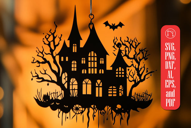 Halloween Haunted House Decor SVG SVG MD JOYNAL ABDIN 