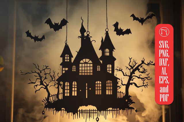Halloween Haunted House Decor SVG SVG MD JOYNAL ABDIN 