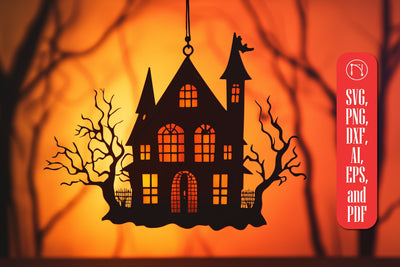 Halloween Haunted House Decor SVG SVG MD JOYNAL ABDIN 