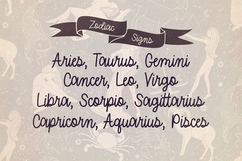 Halloween Horoscope Font Misti's Fonts 