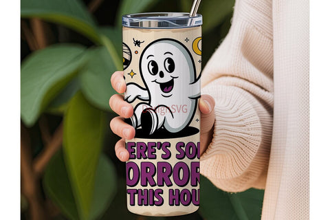 Halloween Horrors 20oz Tumbler Wrap Sublimation DesignSVG 