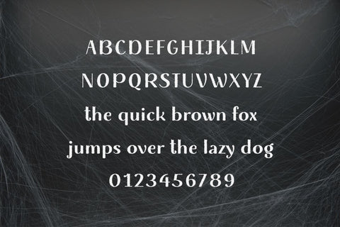 Halloween in Autumn Font Misti's Fonts 