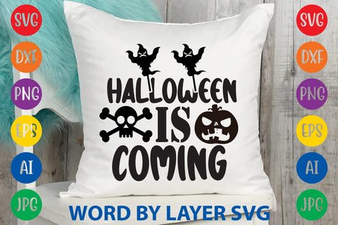 Halloween Is Coming SVG Rafiqul20606 