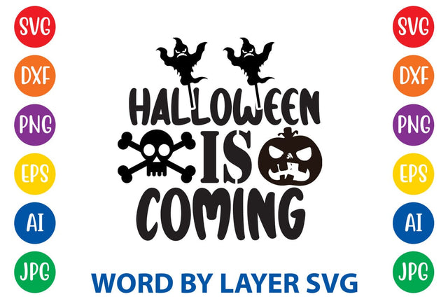 Halloween Is Coming SVG Rafiqul20606 