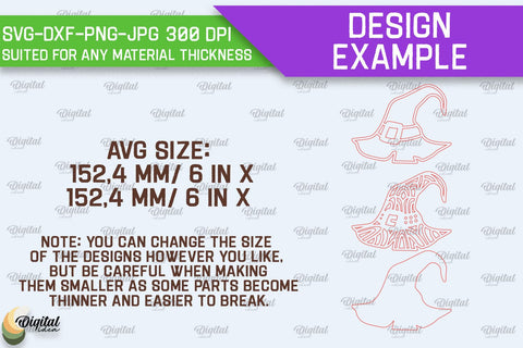 Halloween Layered Decor LaserCut Bundle. Scary Halloween SVG SVG Evgenyia Guschina 