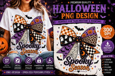 Halloween Mega Sublimation Bundle, Spooky T Shirt Designs, Pumpkin Witch Raven Graphics, Ghost Skull Art, Autumn Fall PNG Pack, 300 DPI Files, Cricut Sublimation Prints, Halloween Clipart Bundle Sublimation BlackCatsMedia 