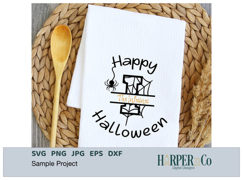 Halloween Monogram I SVG PNG Cut EPS File SVG HarperNCo 