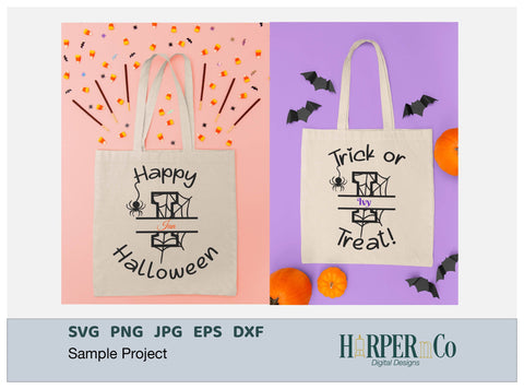 Halloween Monogram I SVG PNG Cut EPS File SVG HarperNCo 