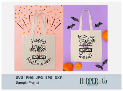 Halloween Monogram K SVG PNG Cut EPS File SVG HarperNCo 