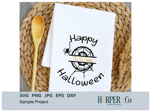 Halloween Monogram O SVG PNG Cut EPS File SVG HarperNCo 