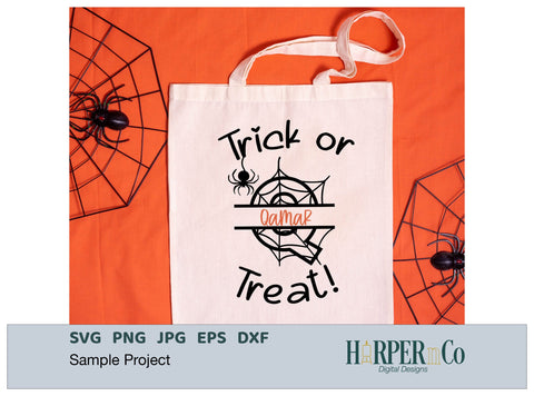 Halloween Monogram Q SVG PNG Cut EPS File SVG HarperNCo 