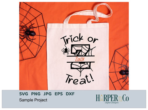 Halloween Monogram Z SVG PNG Cut EPS File SVG HarperNCo 