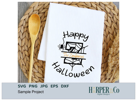 Halloween Monogram Z SVG PNG Cut EPS File SVG HarperNCo 