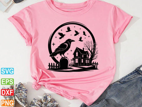 Halloween Moon Bundle Svg, Moon Silhouette SVG artprintfile 