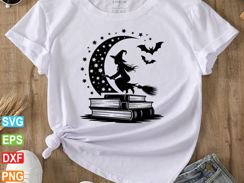 Halloween Moon Bundle Svg, Moon Silhouette SVG artprintfile 