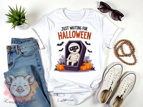 Halloween Mummy Halloween Png, Trick or Treat Animal png, Spooky Vibes Png, Halloween Lover Gift Png, Halloween Png, Sublimation Designs, Digital Download Sublimation Lara' s Designs 