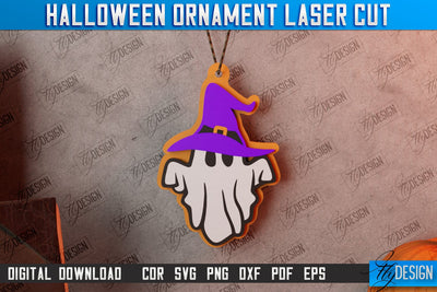 Halloween Ornament | Medallion | Jewelry | Pendant | Bijoux | Halloween Décor | CNC Files SVG Fly Design 