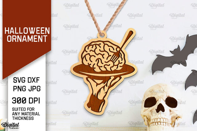 Halloween Ornaments Laser Cut. Halloween SVG Design SVG Evgenyia Guschina 