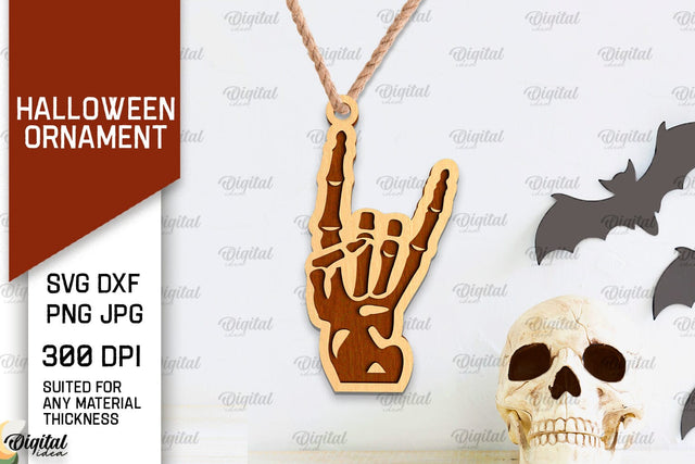 Halloween Ornaments Laser Cut. Halloween SVG Design SVG Evgenyia Guschina 