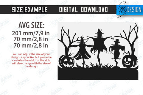 Halloween Paper Candle Holder Bundle | Shadow Lantern Paper Cut | | Halloween Decorations | SVG Files SVG Fly Design 