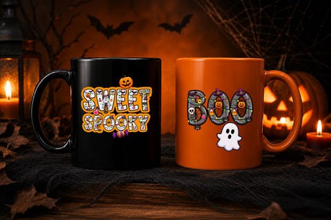 Halloween Parade Color font OTF, PNG Font BB Digital Arts 