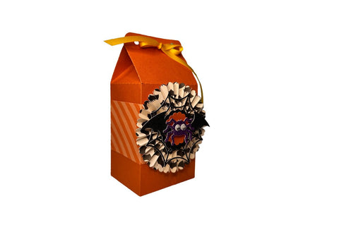 Halloween Party Favor Milk Carton Gift Box SVG Sharia Morton Designs 