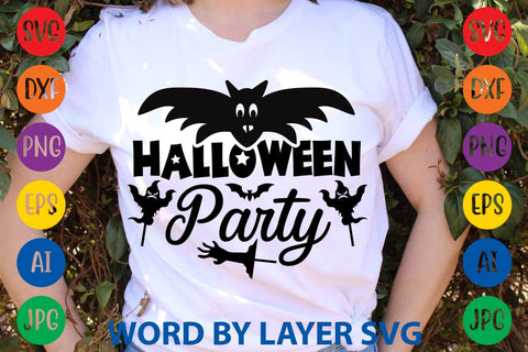 Halloween Party SVG DESIGN SVG Rafiqul20606 