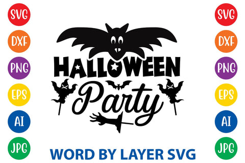 Halloween Party SVG DESIGN SVG Rafiqul20606 