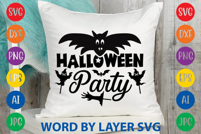 Halloween Party SVG DESIGN SVG Rafiqul20606 