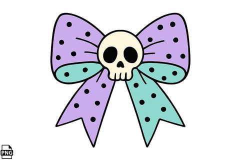 Halloween Pastel Goth Bow PNG Clipart Bundle Printable File Sublimation Creativedesigntee 