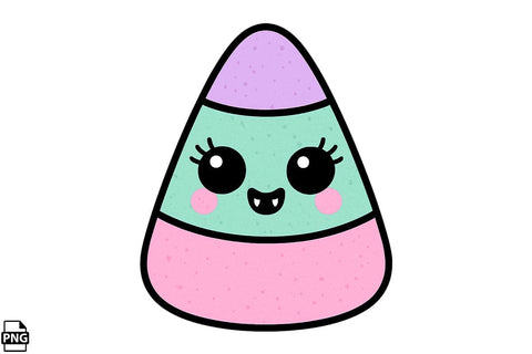 Halloween Pastel Goth Candy Corn PNG Clipart Bundle Printable File Sublimation Creativedesigntee 