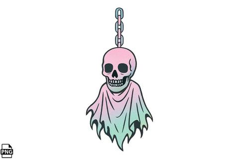 Halloween Pastel Goth Chain PNG Clipart Bundle Printable File Sublimation Creativedesigntee 