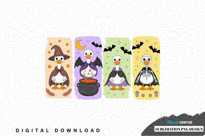Halloween penguin sublimation png design set Sublimation Regulrcrative 