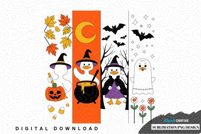 Halloween penguin sublimation png design Sublimation Regulrcrative 