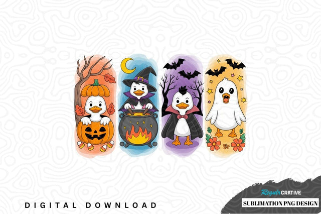 Halloween penguin sublimation png design Sublimation Regulrcrative 