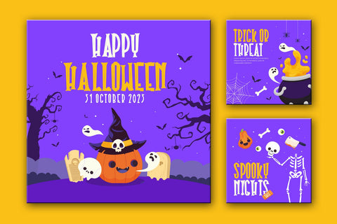 Halloween Plaque - Wooden Display Font Font Mozzatype 