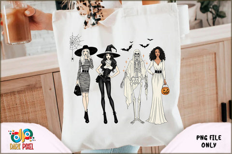 Halloween PNG Tote Bag Bundle Sublimation Shetara Begum 