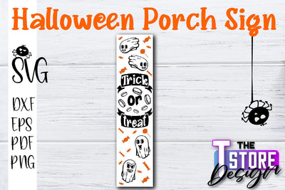Halloween Porch Sign | Haunter House | Wall Sign | Halloween Night | SVG File SVG The T Store Design 
