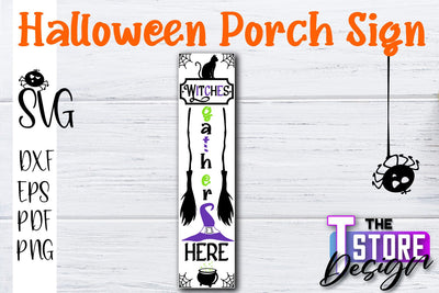 Halloween Porch Sign | Haunter House | Wall Sign | Halloween Night | SVG File SVG The T Store Design 