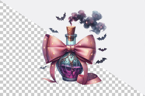 Halloween Potion Bottle Sublimation Clipart Sublimation SVGArt 