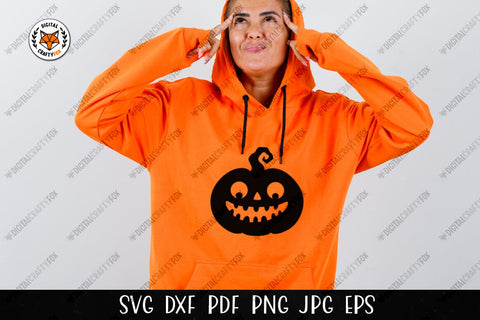 Halloween Pumpkin Bundle SVG, Pumpkin Laser Cut SVG 3D Paper Digital Craftyfox 