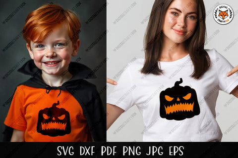 Halloween Pumpkin Bundle SVG, Pumpkin Laser Cut SVG 3D Paper Digital Craftyfox 