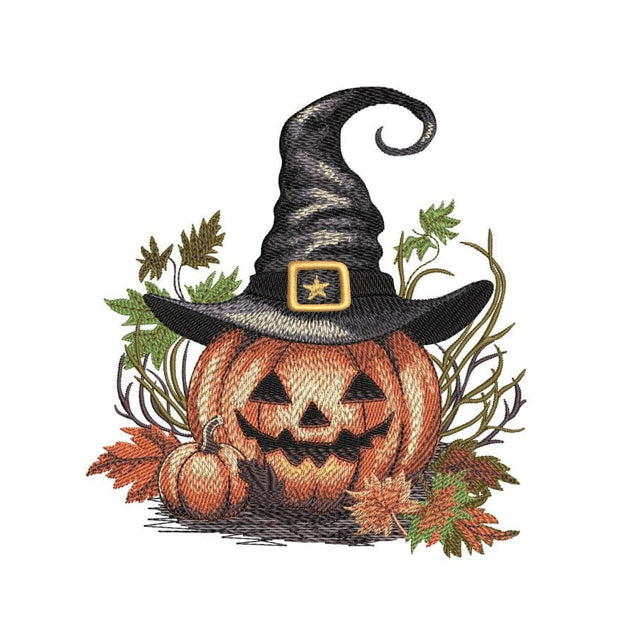 Halloween Pumpkin Embroidery Design, 3 sizes, Instant Download Embroidery/Applique DESIGNS Nino Nadaraia 