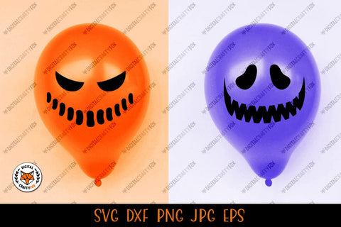 Halloween Pumpkin Face SVG, Pumpkin Face SVG Digital Craftyfox 