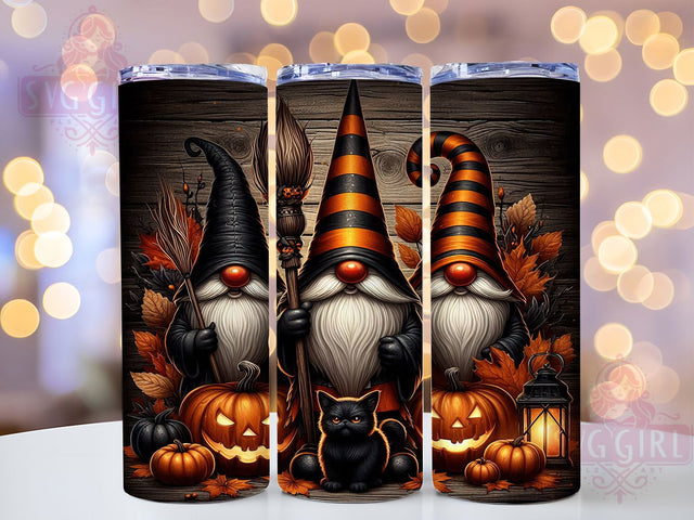 Halloween Pumpkin Fall Gnome Tumbler, Fall Gnome Wrap, 20Oz Sublimation Design, Autumn Gnome Cup, Pumpkin Gnome Drinkware, Seasonal Coffee Tumbler, Cute Halloween Wrap Sublimation SvggirlplusArt 