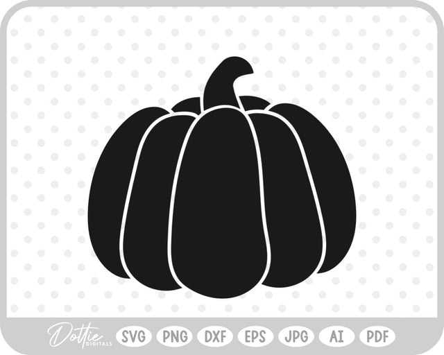 Halloween Pumpkin Jack O Lantern SVG DottieDigitals 