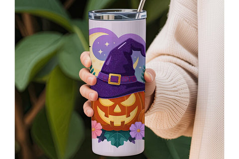 Halloween Pumpkin Patch 20oz Tumbler Sublimation DesignSVG 