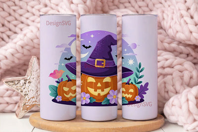 Halloween Pumpkin Patch 20oz Tumbler Sublimation DesignSVG 