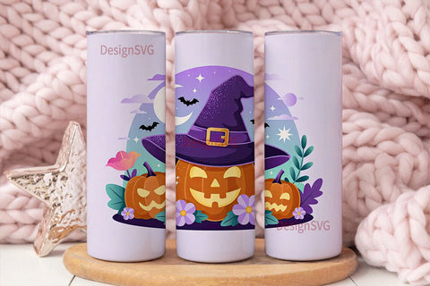 Halloween Pumpkin Patch 20oz Tumbler Sublimation DesignSVG 