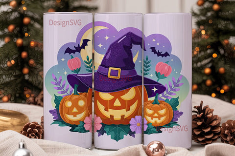 Halloween Pumpkin Patch 20oz Tumbler Sublimation DesignSVG 